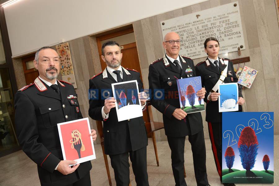 Presentato il Calendario storico 2023 dei Carabinieri 