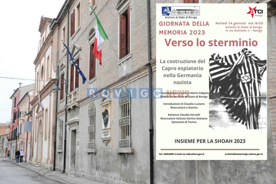 Giornata della Memoria all Archivio di Stato di Rovigo Rovigo.News