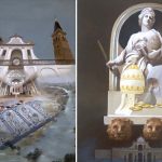 Mario Manzalini un artista polesano al museo Polironiano di San Benedetto Po 