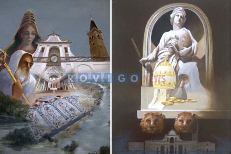 Mario Manzalini un artista polesano al museo Polironiano di San Benedetto Po 