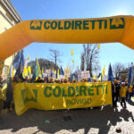 Manifestazione organizzata da Coldiretti a Parma, Rovigo presente