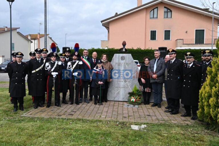 Rosolina ha ricordato il Carabiniere Antonio Ferro, morto nell’eccidio di Malga Bala